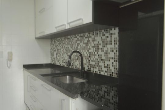 Cozinha  de apartamento à venda com 2 quartos, 60m² em Nova Petrópolis, São Bernardo do Campo