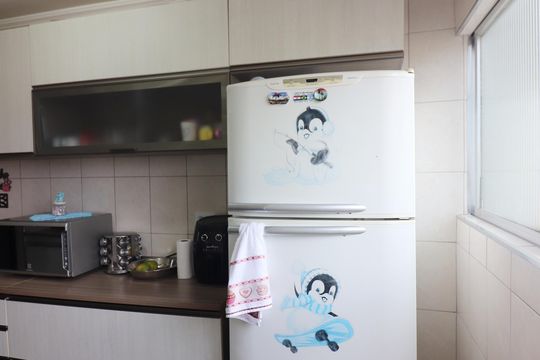 Cozinha e Área de Serviço de apartamento à venda com 2 quartos, 53m² em Vila Florida, São Bernardo do Campo