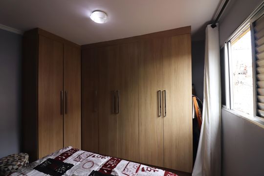 Quarto 1 de apartamento à venda com 2 quartos, 53m² em Vila Florida, São Bernardo do Campo