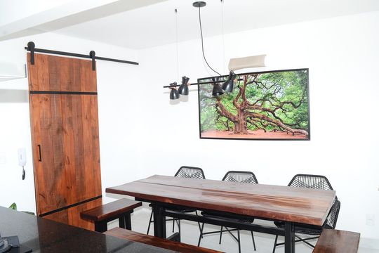 Sala de jantar de apartamento à venda com 2 quartos, 100m² em Novo Horizonte, Belo Horizonte