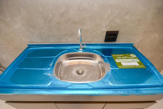 Cozinha de apartamento à venda com 2 quartos, 40m² em Parque Nações Unidas, São Paulo