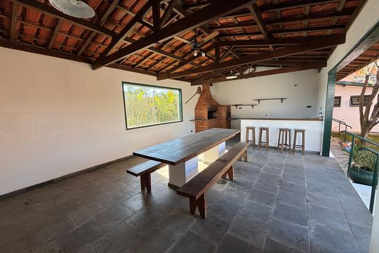 Churrasqueira de casa para alugar com 5 quartos, 173m² em Santana, Ribeirão Pires