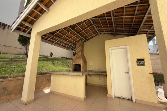 Área comum - Churrasqueira de apartamento para alugar com 2 quartos, 53m² em Vila Bella Piazza , Jundiaí