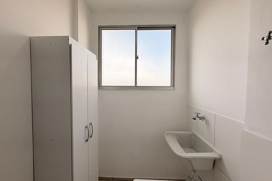 Área de Serviço de apartamento para alugar com 2 quartos, 53m² em Vila Bella Piazza , Jundiaí