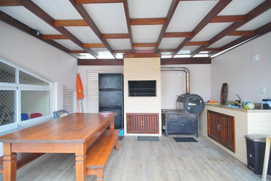 Área comum - Churrasqueira de apartamento à venda com 2 quartos, 94m² em Centro, São Leopoldo