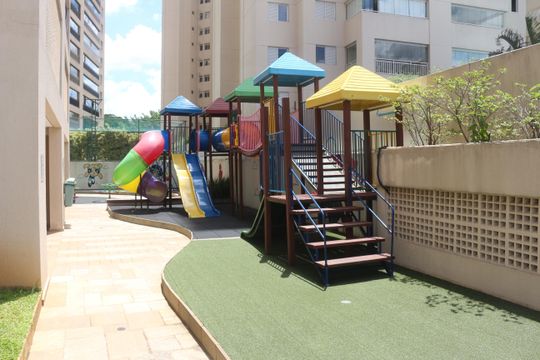 Área comum - Playground de apartamento à venda com 3 quartos, 128m² em Mauá, São Caetano do Sul