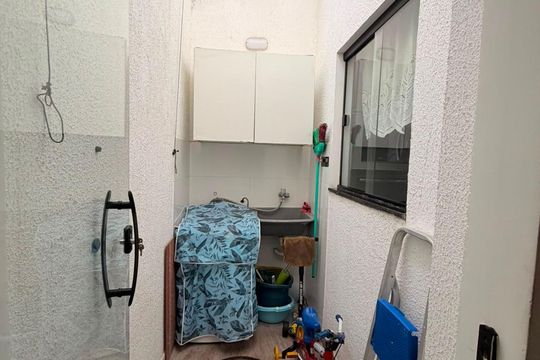 Área de serviço de casa de condomínio à venda com 2 quartos, 120m² em Jacarepaguá, Rio de Janeiro
