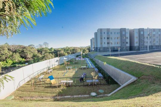 Área externa de apartamento para alugar com 2 quartos, 41m² em Parque São Bento, Sorocaba