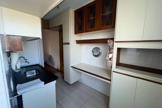 Cozinha de apartamento à venda com 2 quartos, 49m² em Mandaqui, São Paulo