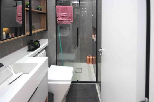 Banheiro de apartamento à venda com 1 quarto, 40m² em Vila Formosa, São Paulo