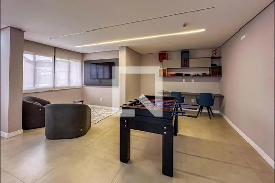 Área comum - Espaço de jogos de apartamento à venda com 3 quartos, 130m² em Vila Santa Teresa, Santo André
