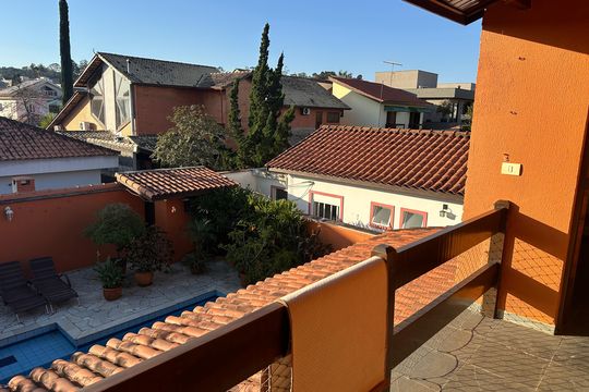 Vista da Varanda de casa de condomínio à venda com 3 quartos, 290m² em Morada das Flores (aldeia da Serra), Barueri