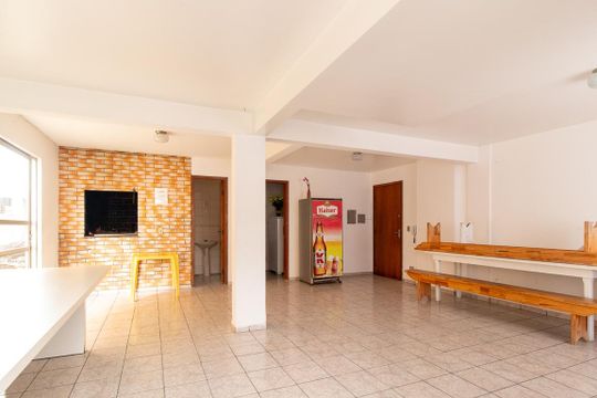 Área comum - Churrasqueira de apartamento à venda com 3 quartos, 64m² em Fanny, Curitiba