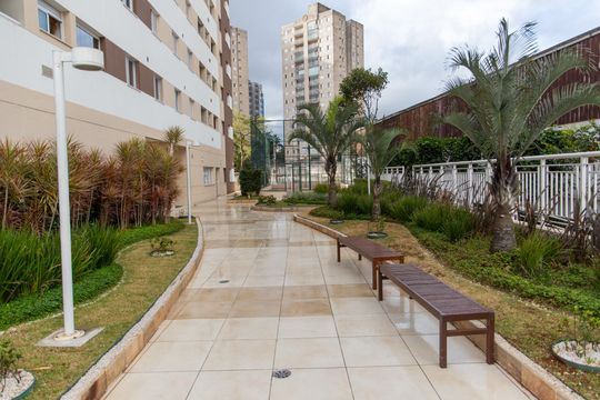 Área comum de apartamento à venda com 2 quartos, 56m² em Taboão, Diadema