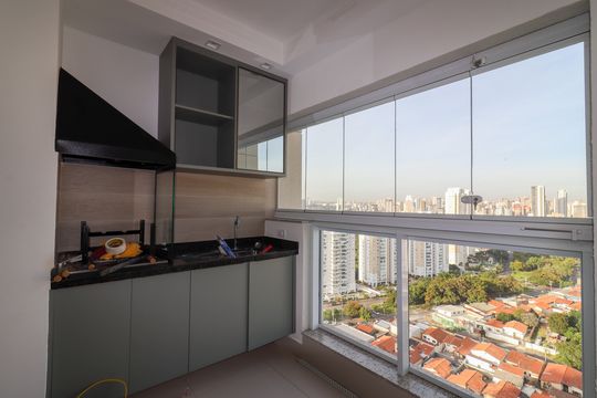 Varanda de apartamento para alugar com 2 quartos, 83m² em Taquaral, Campinas