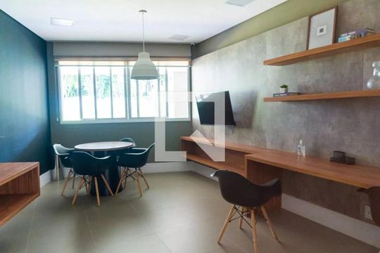 Área comum - Coworking de apartamento à venda com 1 quarto, 64m² em Jardim Prudência, São Paulo