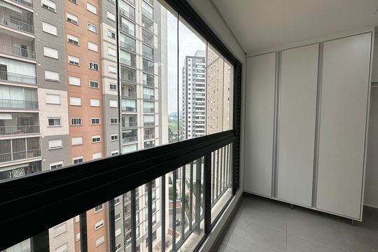 Varanda da Sala de apartamento para alugar com 2 quartos, 63m² em Green Valley, Barueri