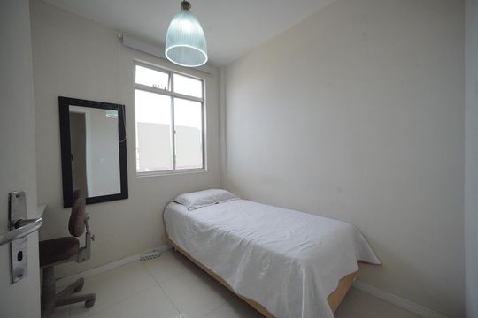 Quarto 2 de apartamento para alugar com 3 quartos, 75m² em Praia Comprida, São José