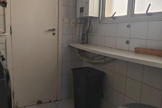 Área de serviço de apartamento à venda com 2 quartos, 85m² em Bonfim, Campinas
