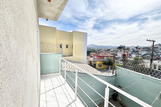 Varanda da Suíte 2 de casa à venda com 4 quartos, 180m² em Vila Maria Luisa, São Paulo