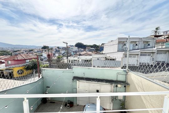 Varanda da Suíte 2 de casa à venda com 4 quartos, 180m² em Vila Maria Luisa, São Paulo