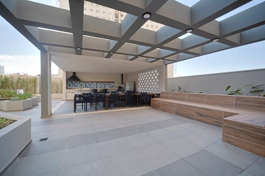 Área comum - Churrasqueira de apartamento para alugar com 2 quartos, 39m² em Vila Campanela, São Paulo