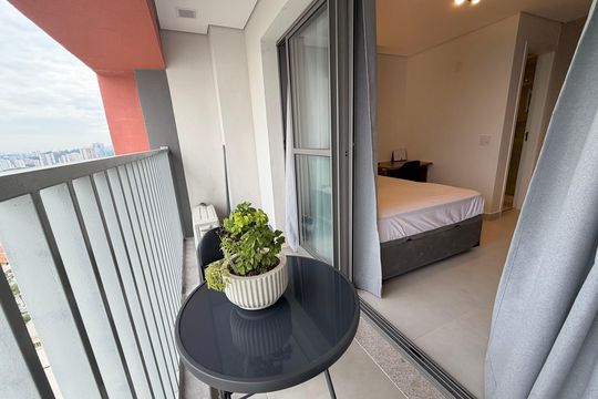 Studio de kitnet/studio à venda com 1 quarto, 26m² em Santo Amaro, São Paulo