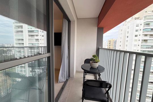Studio de kitnet/studio à venda com 1 quarto, 26m² em Santo Amaro, São Paulo