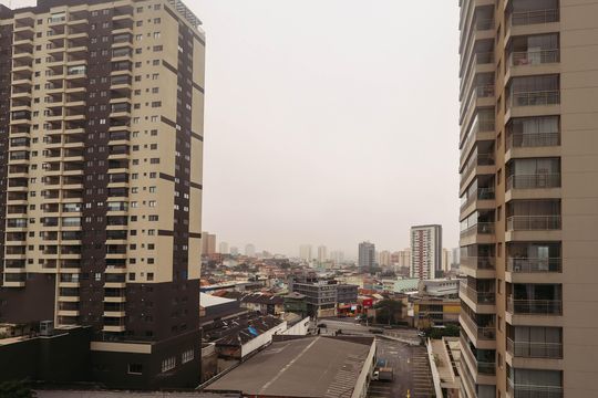 Vista da varanda do studio de kitnet/studio para alugar com 1 quarto, 28m² em Ipiranga, São Paulo