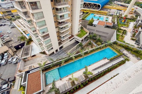 Vista da varanda do studio de kitnet/studio para alugar com 1 quarto, 28m² em Ipiranga, São Paulo