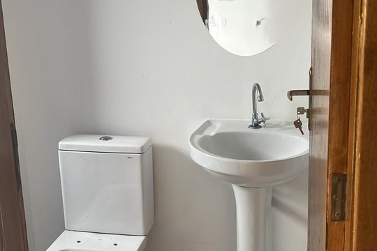 Banheiro de apartamento para alugar com 1 quarto, 45m² em Lauzane Paulista, São Paulo