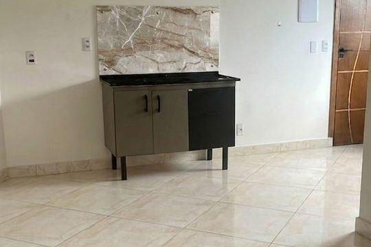 Cozinha de apartamento para alugar com 1 quarto, 45m² em Lauzane Paulista, São Paulo