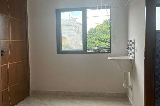 Área de serviço de apartamento para alugar com 1 quarto, 45m² em Lauzane Paulista, São Paulo