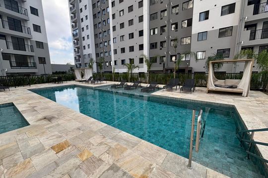 Área comum - Piscina de apartamento para alugar com 2 quartos, 38m² em Cidade Antônio Estêvão de Carvalho, São Paulo