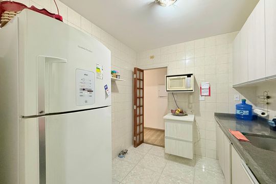 Cozinha de apartamento à venda com 2 quartos, 60m² em Vila Mascote, São Paulo