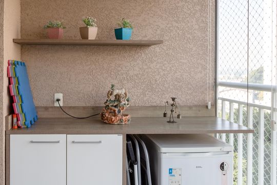 Varanda de apartamento à venda com 3 quartos, 71m² em Macedo, Guarulhos