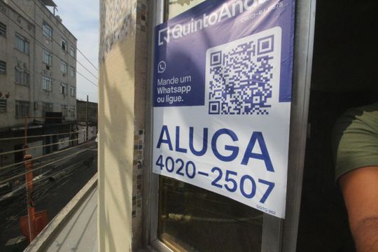 Placa de apartamento para alugar com 3 quartos, 110m² em Centro, Nilópolis