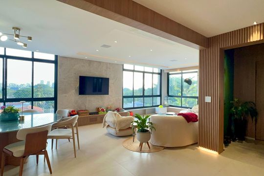 Entrada de apartamento à venda com 3 quartos, 180m² em Jardim Paulista, São Paulo