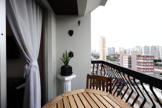 Sacada de apartamento para alugar com 2 quartos, 65m² em Chácara Califórnia, São Paulo