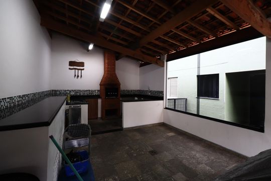 Área comum - Churrasqueira de apartamento para alugar com 2 quartos, 65m² em Chácara Califórnia, São Paulo