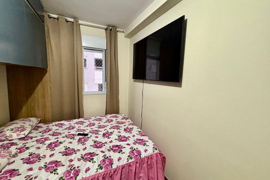 Quarto 1 de apartamento à venda com 2 quartos, 44m² em Cidade São Mateus, São Paulo