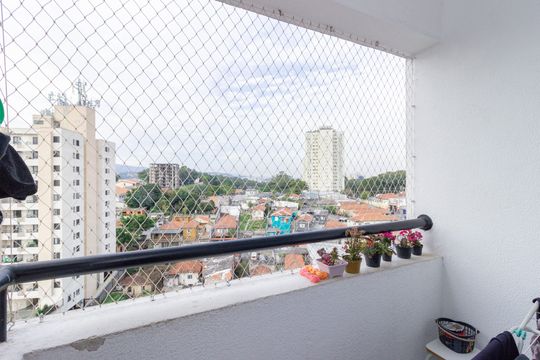 Varanda Sala de apartamento à venda com 2 quartos, 56m² em Vila Pirituba, São Paulo