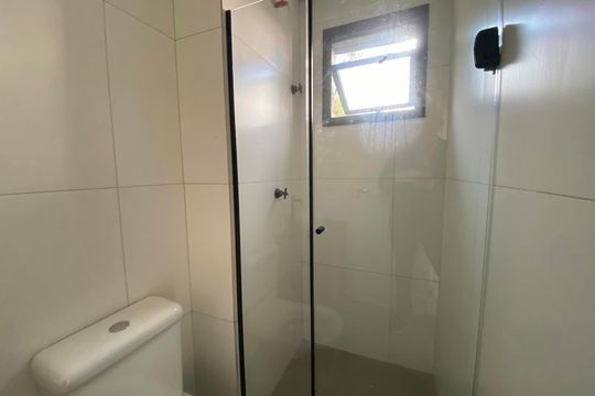 Banheiro de kitnet/studio à venda com 1 quarto, 22m² em Vila Mariana, São Paulo