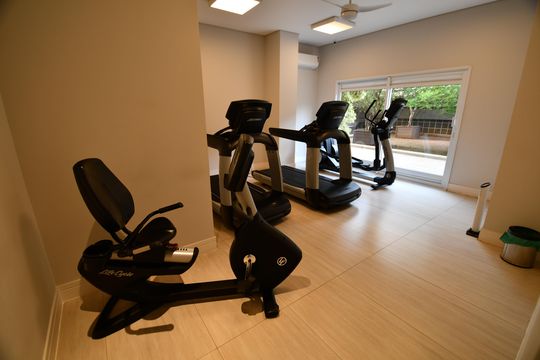 Área comum - Academia de apartamento à venda com 3 quartos, 130m² em Cambuí, Campinas