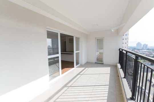 Varanda da Sala de apartamento para alugar com 3 quartos, 108m² em Bosque Flamboyant, Taubaté