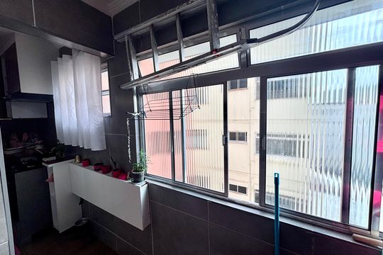 Área de serviço  de apartamento à venda com 2 quartos, 56m² em Conjunto Habitacional Padre Manoel da Nobrega, São Paulo