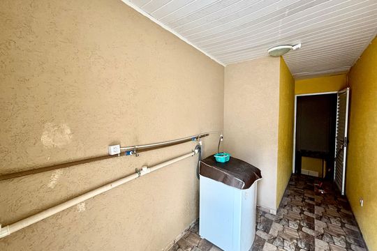 Área de serviço de casa para alugar com 1 quarto, 24m² em Vila Dalila, São Paulo