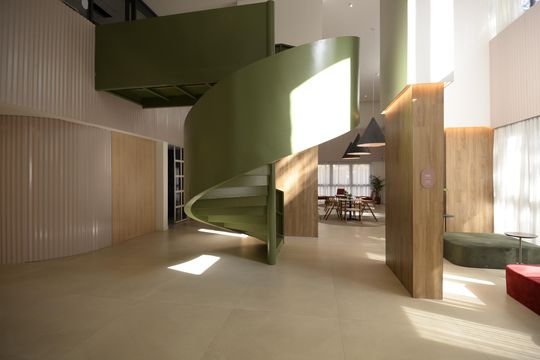 Área comum de kitnet/studio para alugar com 1 quarto, 20m² em Liberdade, São Paulo