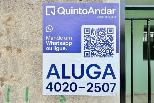 Placa de casa para alugar com 2 quartos, 70m² em Jardim das Flores, São Paulo