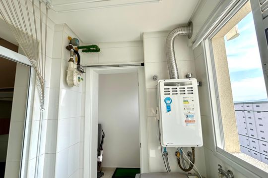 Área de Serviço de apartamento à venda com 3 quartos, 107m² em Vila Galvão, Guarulhos